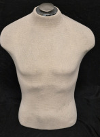Vintage Male Mannequin Torso Bust 24" Tall