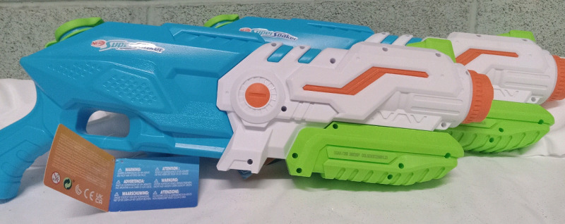 2 New | Nerf Super Soaker Lightning Splashers Water Guns