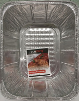 5 New | 11&frac14; x 9" x 4" True Living Foil Deep Roaster Pans