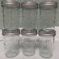 6 New | 236mL Stackable Jelly Jars