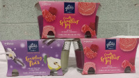 6 New 3.4oz Glade Candles | 4 Candy Sprinkling Joy and 2 Sparkling Pear
