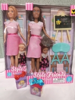 2 New Style Friends Career Dolls: Teacher | 2 Dolls per Box (4 Total) & 2 mini Surprize Dolls