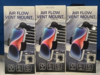 3 New | Vibe Air Flow Phone Vent Mounts | Universal Fit