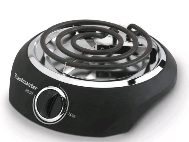 New | Toastmaster Single 1000W Table Top Burner | Small & Powerful * Retails $58 *