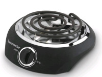 New | Toastmaster Single 1000W Table Top Burner | Small & Powerful * Retails $58 *
