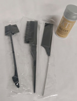 New | IKTY: Men's Hair Wax w/ 3 Combs/Brushes