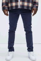New Size 32 Men's NOVA MEN Cornell Slim Jeans : Navy
