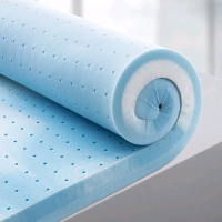 New King size Bed Story 3" memory foam mattress topper