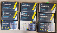 9 New HoldRite Quick Strap Universal Expansion Tank Mounting Brackets . Supports 2 - 5 Gallon Tanks / 13" diameter