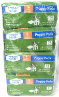 4 New Packs Forever Pals PUPPY PADS with Odor Control - 14x Pads per Pack, 21" x 21" ea