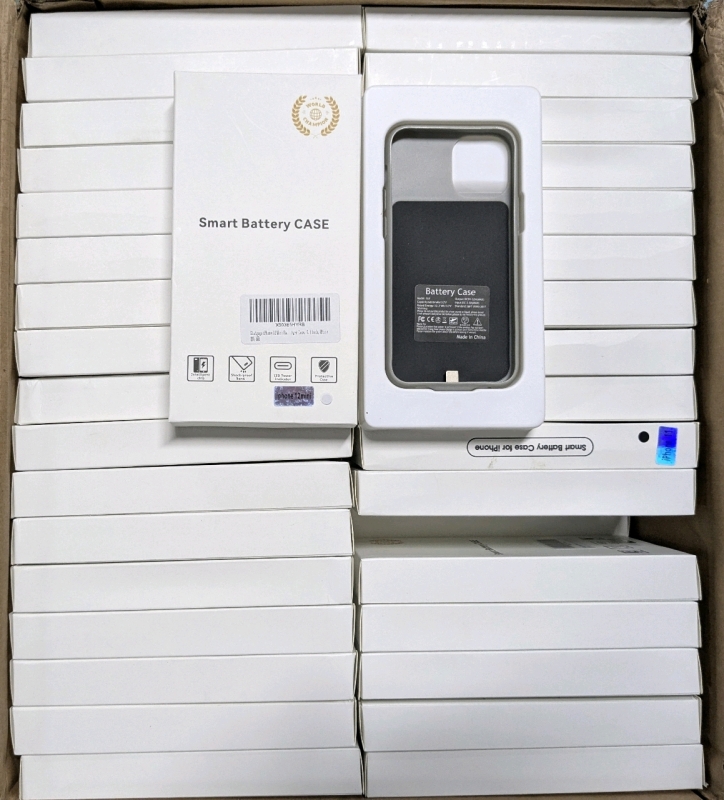 100+ New iPhone 6/7/8/SE2, iPhone 11, iPhone 12 Mini Smart Battery Phone Cases | Over $200 Retail Value