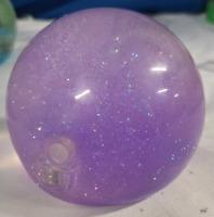 12 New | Hedstorm Assorted Colored Glitter Stress Balls/ Fidget Balls | 3.5" Dia