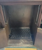 Antique 1920s Singer Sewing Machine w/Oak Sewing Machine Base , Includes Bobbin . All Drawers Full w/Sewing Accessories - 8