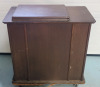 Antique 1920s Singer Sewing Machine w/Oak Sewing Machine Base , Includes Bobbin . All Drawers Full w/Sewing Accessories - 11