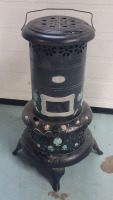 Vintage Puritan Smokeless Oil Heater No. 525 Outdoor / Indoor Home Decor . Measures 24" tall