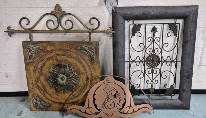 3 Metal Wall Art - Wolf