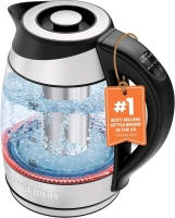 New ChefMan Precise Temp Plus 1.8L Stainless Steel Electric Tea Kettle RJ11-17-CT1-RL-DS-E | Retails $50