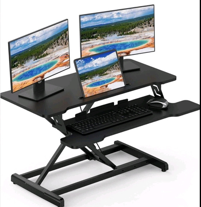 New | SimbR Standing Desk | Model#VM-GSD63 * Retails $75 *