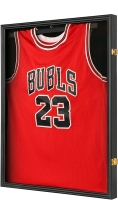 New - 24"&times;32" Jersey Frame Display Case , Large Frame Shadow Box Lockable with UV Protection .
