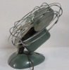 Vintage Sea-Breeze Table Fan , Model 6160 . Small piece missing from base . Tested Working - 2