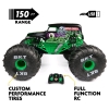 New - Monster Jam Mega GRAVE DIGGER All-Terrain Remote Control Monster Truck, Over 2 Ft. Tall, 1:6 Scale . Box has some tear damage , does not effect product - 5