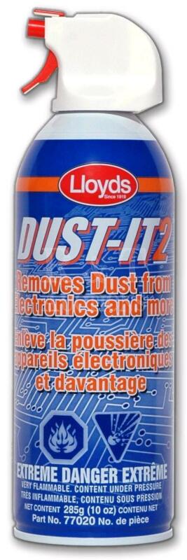 New Lloyds Dust It 2 Air Spray Electronics Cleaner - 285g