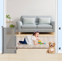 New MyPin Retractable Baby Gate. 33.8" Tall, Up to 56.6" Wide.