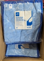 250 New Medline Microfiber Cleaning Cloths. 12" by 12" each. Retails for 150$