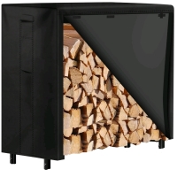 New AMAGABELI Firewood Rack with Cover. Retails for 98$