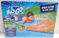 New H20 Go Single Water Slide, Contains 1 Water Slide & 1 Surf Rider