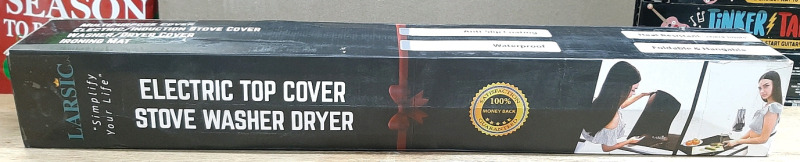 New Larsic Electric Top Cover for Stoves, Washers and Dryers