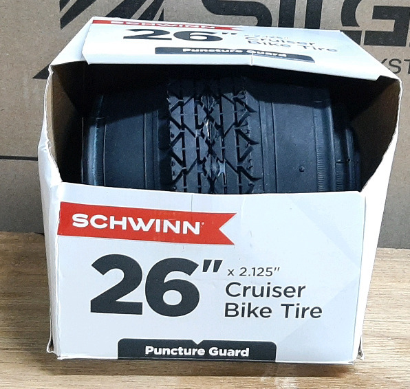New Schwinn 26" Cruiser Bike Tire Puncture Guard