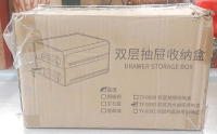 New Two Piece Drawer Storage Box