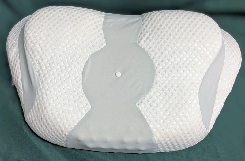 MTCODE Memory Foam Ergonomic Neck Pillow - 34" x 14.25" x 5" Thick