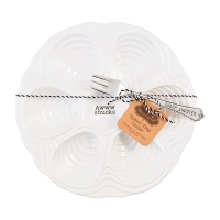 New Mud Pie Oyster Tray Chiller Set - 9.5" Diameter Retails for $52