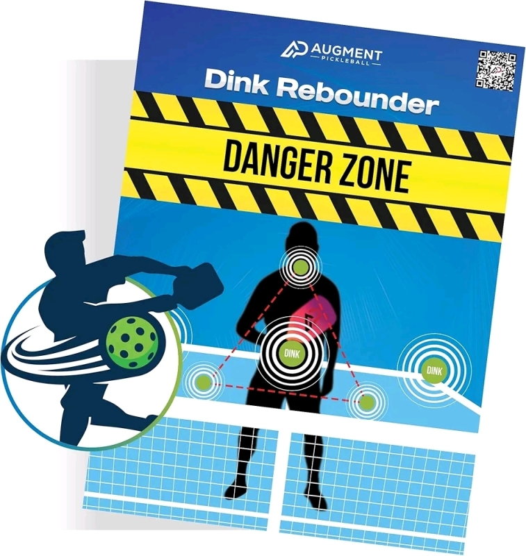 New - Augment Pickleball Rebounder - Ultimate Pickleball Training Aid for Pickleball Practice - Improve Your Dinks and Reflexes at The Net . Retail $90