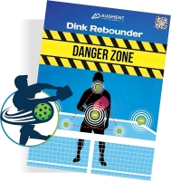 New - Augment Pickleball Rebounder - Ultimate Pickleball Training Aid for Pickleball Practice - Improve Your Dinks and Reflexes at The Net . Retail $90