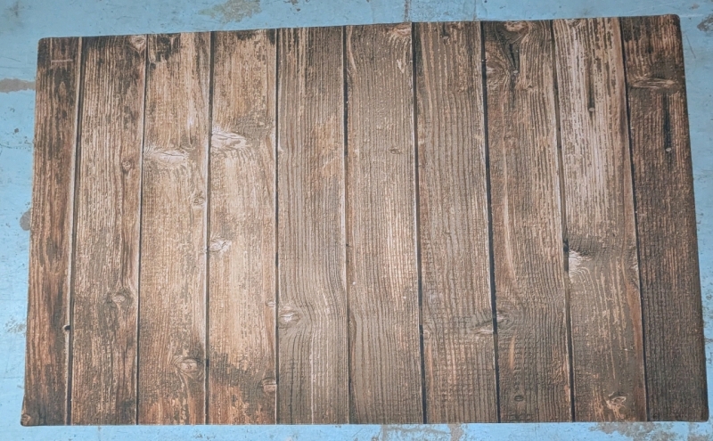 New: Wood Grain Floor Mat 250x150cm
