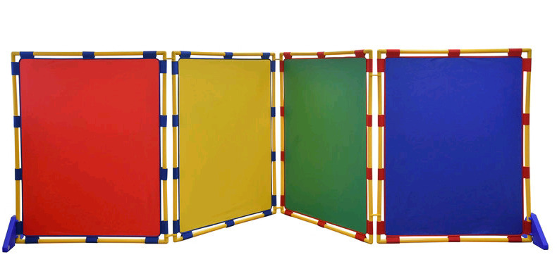 As New 4 Pack Children's Factory Big Screen Play Panels - Panel Feet Not Included Retails for $775