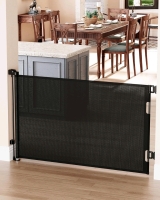 New Cumbor Retractable Baby Gate. 55" Wide, 33" Tall.