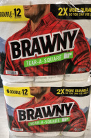 12 As New Brawny Tear A Square Paper Towels