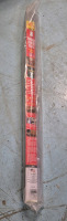 As New MD Under Door Seal - U-Shaped Vinyl Cinch Slide-on Clear 36"