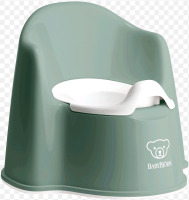 New | BabyBj&ouml;rn 12" x 15" Comfy Potty w/ Back Rest