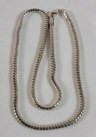 Sterling Silver 925 Chain . Measures 20" Long & Weights 41.5grams