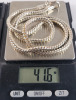 Sterling Silver 925 Chain . Measures 20" Long & Weights 41.5grams - 4
