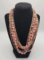 Vintage Japan Multi-Strand Necklace