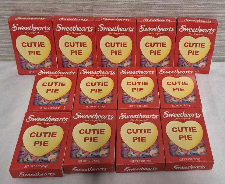 13 New Sweethearts The Original Candies 26g Each BB 09/24/27
