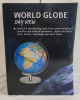 New - Smart Wallaby 3in1 World Globe w/Stand . Day & Night Views . Measures 9" diameter - 4