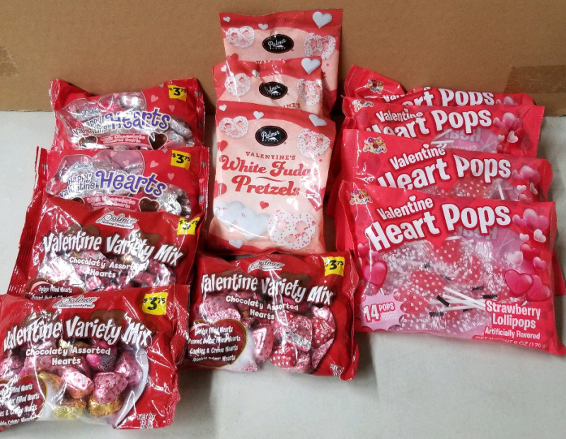 12 New bags of candy