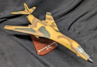 Rockwell International B-1B Scale Resin Model - 1/100 Scale - 1 Canard On Nose Broken Off . Wings open & close